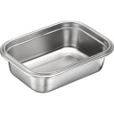 Edelstahl Lunch Box/ Frischhaltedose 600 ml