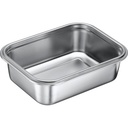 Edelstahl Lunch Box/ Frischhaltedose 1300ml