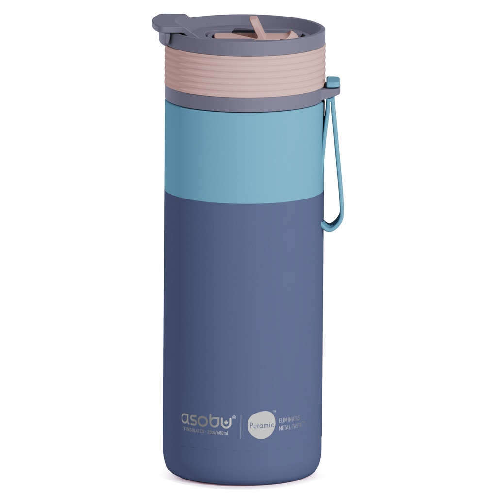 Isolierflasche Aspen 600ml Puramic Pastellblau