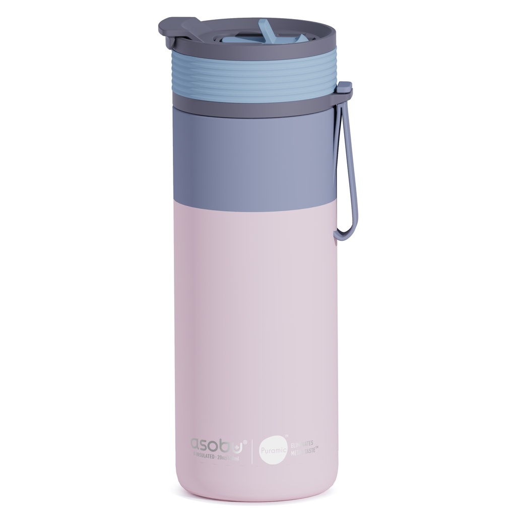 Isolierflasche Aspen 600ml Puramic Pastellrosa