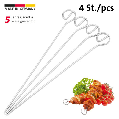 4 Schaschlickspieße, 21 cm