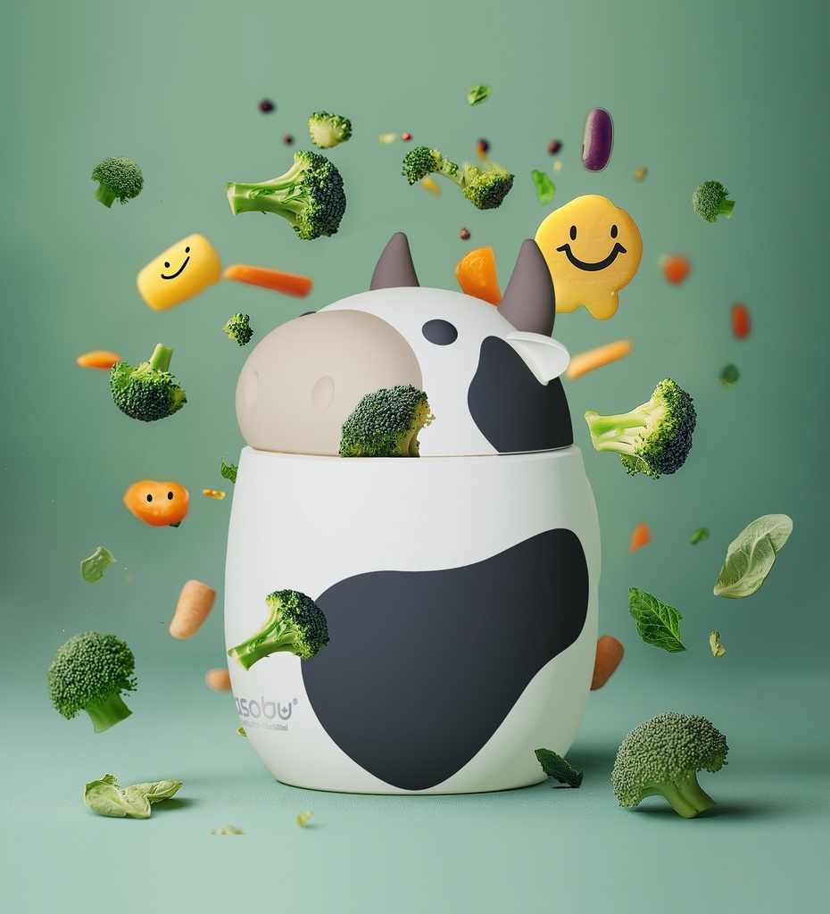 Thermobehälter für Essen Kuh 600ml