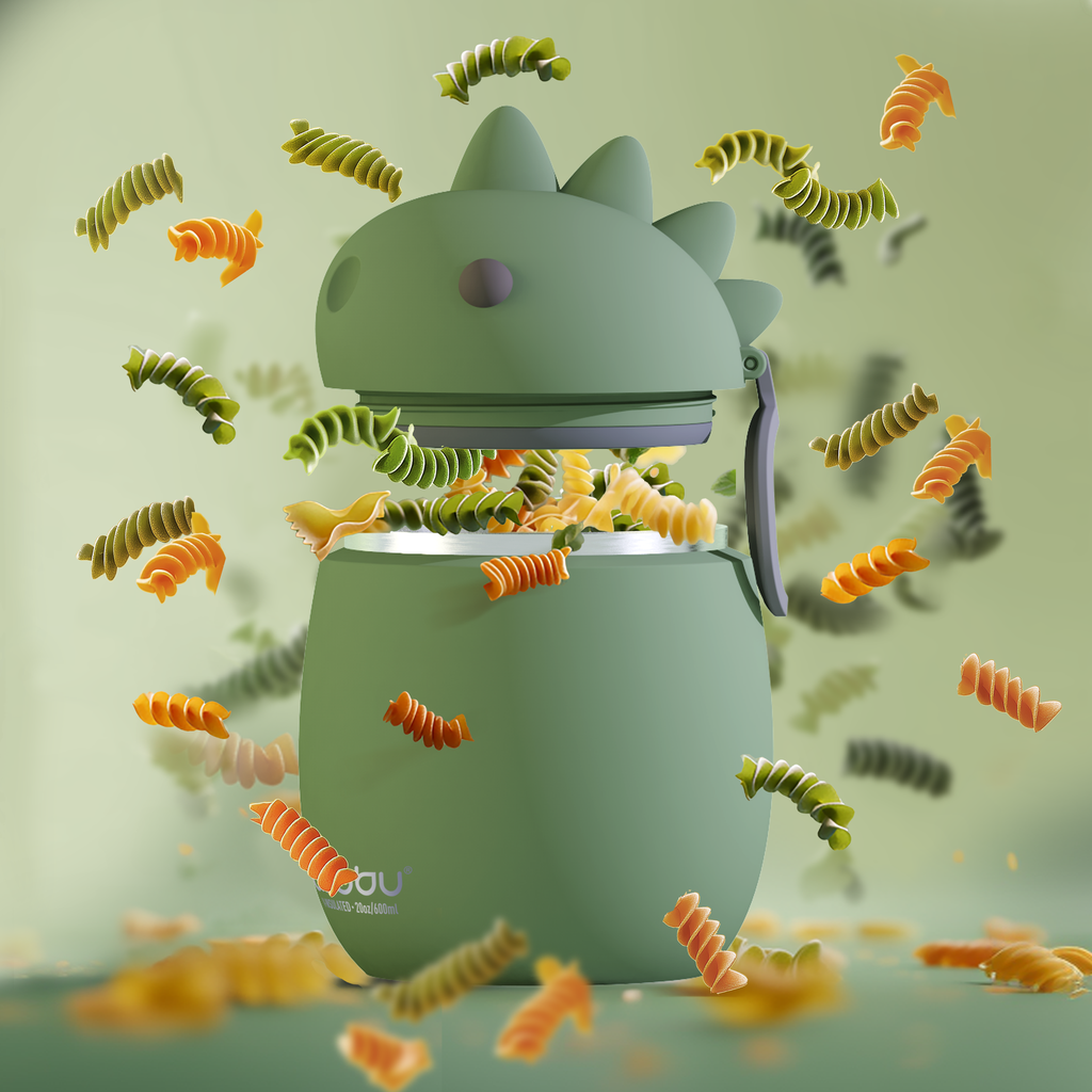 Thermobehälter für Essen Dino 600ml