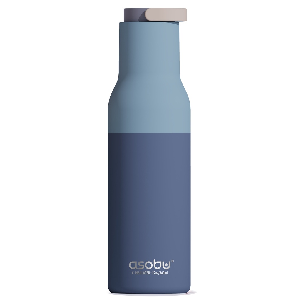 Isolierflasche Metro 650ml Puramic Pastellblau