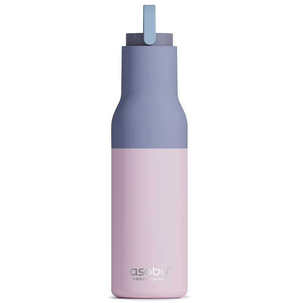 Isolierflasche Metro 650ml Puramic Pastellrosa