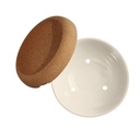 Tiefe Vorratsschale Lehm