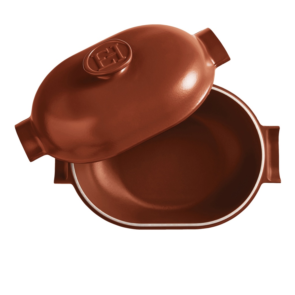 Schmortopf oval 4,5 l Delight Induktion Sienne