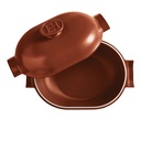 Schmortopf oval 4,5 l Delight Induktion Sienne