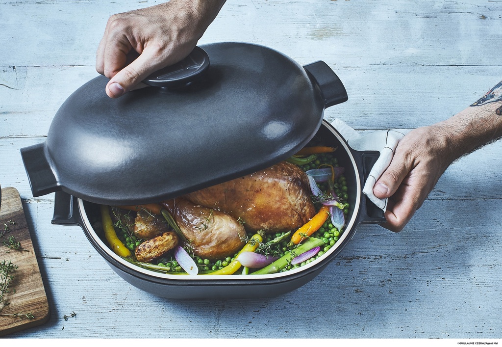 Schmortopf oval 4,5 l Delight Induktion