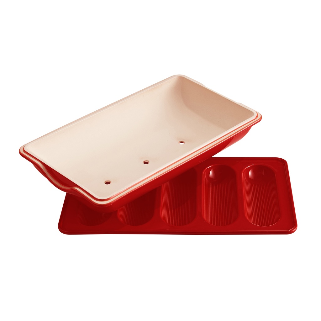 Mini-Baguetteform 5-fach Wein