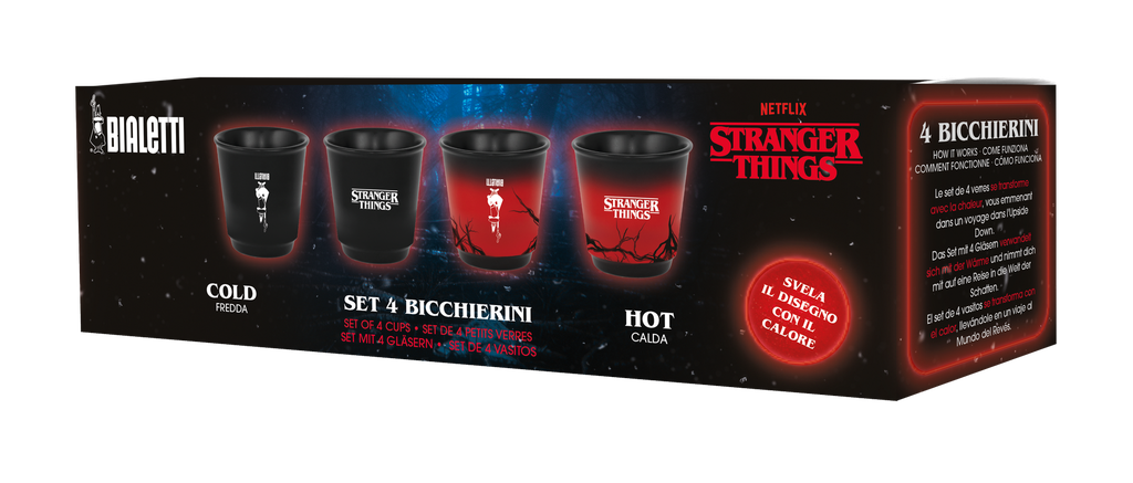 Tassen 4er Set Stranger Things