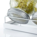 Sprossenglas-Set, 2 Gläser (950 ml)