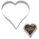 Lebkuchen-Ausstechform »Herz«, 12 cm