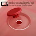 Frischhaltedose, faltbar, eckig, 850 ml