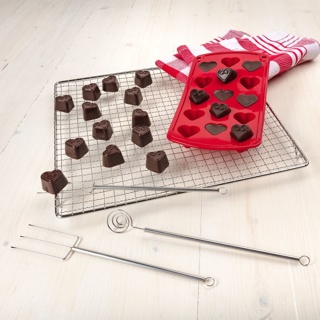 Schokoladentauchgabel-Set, 3-tlg.