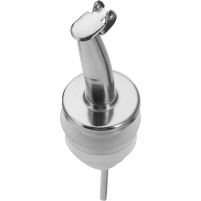 2 Ausgießer »Inox Gastro«, Silikonkorken, Metallkläppchen