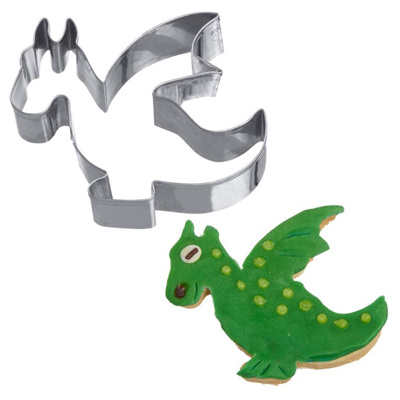 Ausstecher »Drache mit Flügel«, 6 cm