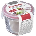 Frischhaltedose aus Glas, rund