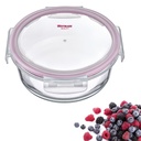 Frischhaltedose aus Glas, rund