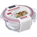 Frischhaltedose aus Glas, rund