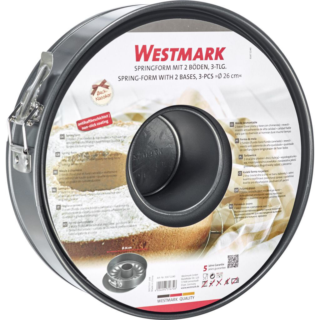 Springform »Back Klassiker«, Set mit 2 Böden, ø 26 cm