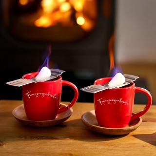 4 Tassen-Zuckerzangen für Feuerzangenbowle