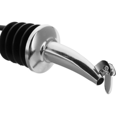 2 Ausgießer »Inox Gastro«, PE-Korken, Metallkläppchen