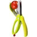 Salatscheren Display 8-teilig mit Edelstahlklingen