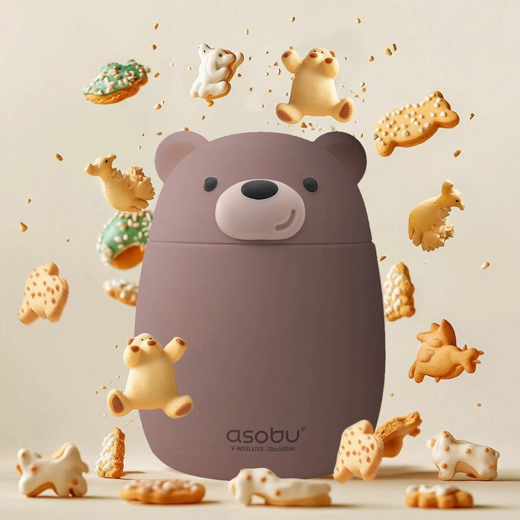 Thermobehälter für Essen Braunbär 600ml 