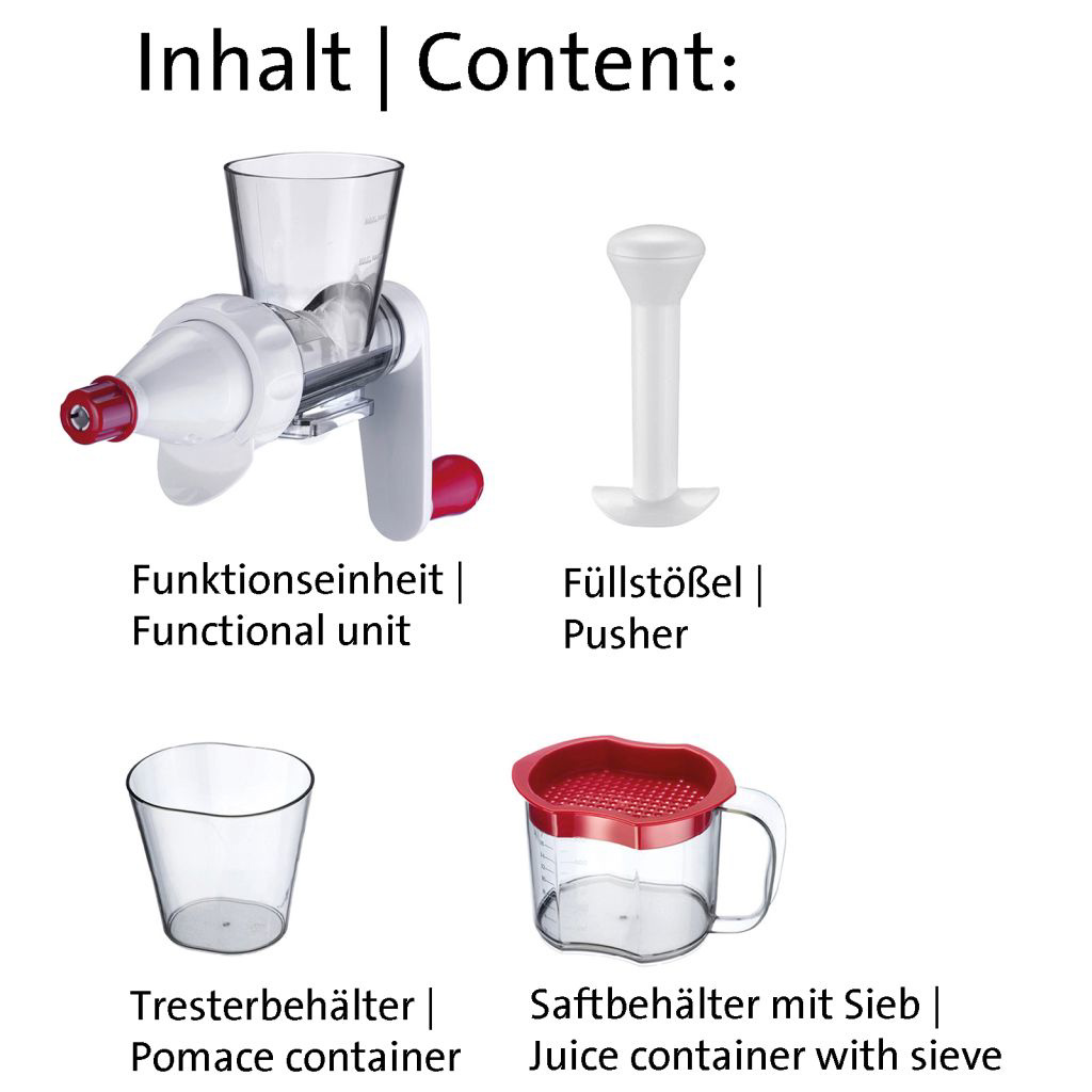 Aufsatz Entsafter »Vita Freund«