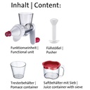 Aufsatz Entsafter »Vita Freund«