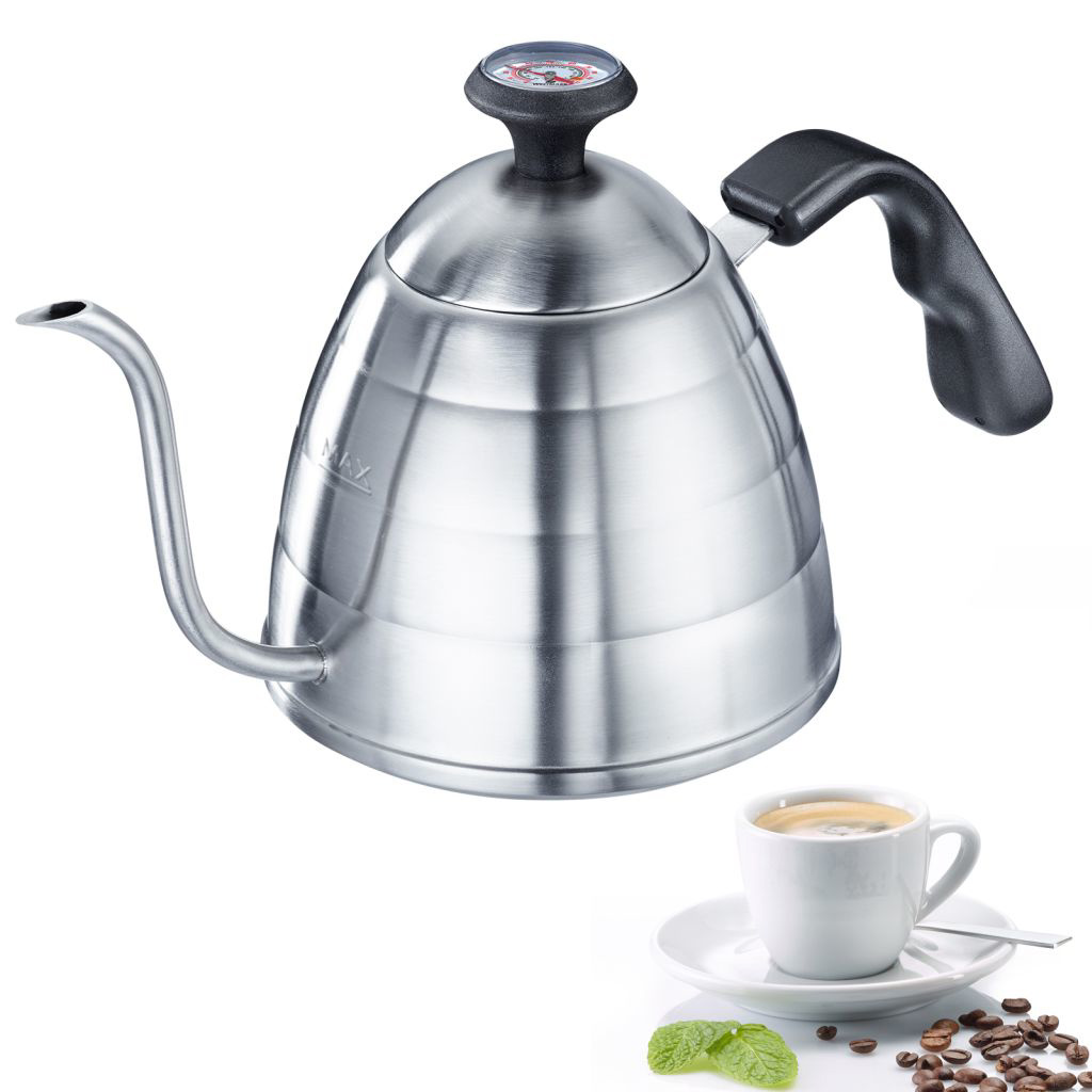 Schwanenhalskessel mit Thermometer »Brasilia Plus«, 800 ml