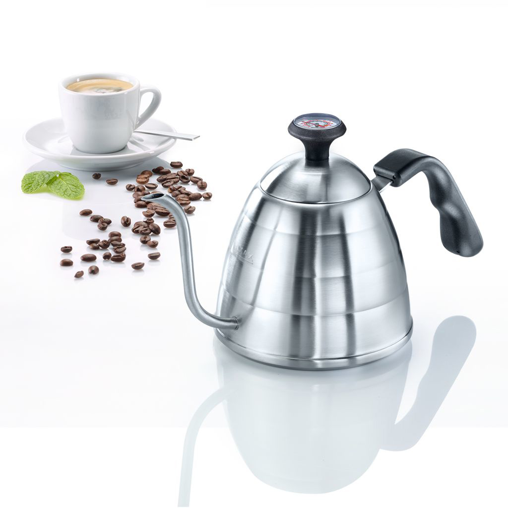 Schwanenhalskessel mit Thermometer »Brasilia Plus«, 800 ml