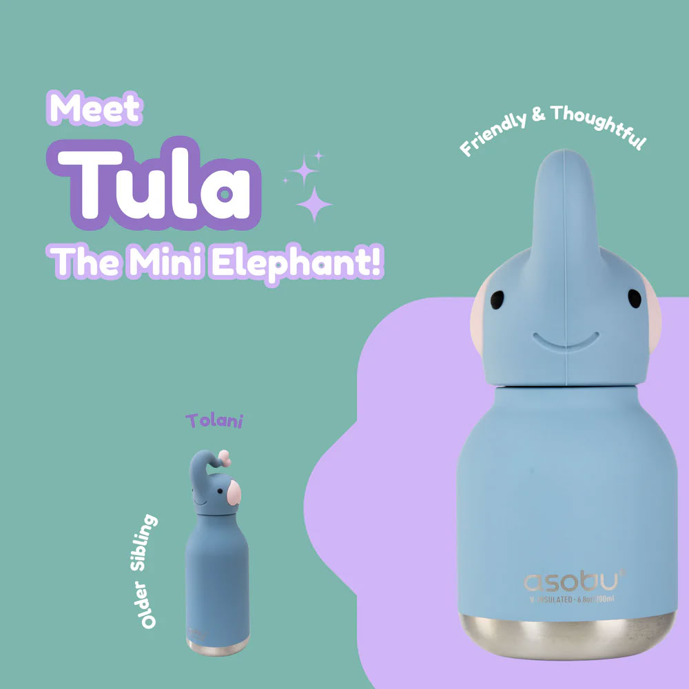 Mini Isolierflasche Elefant