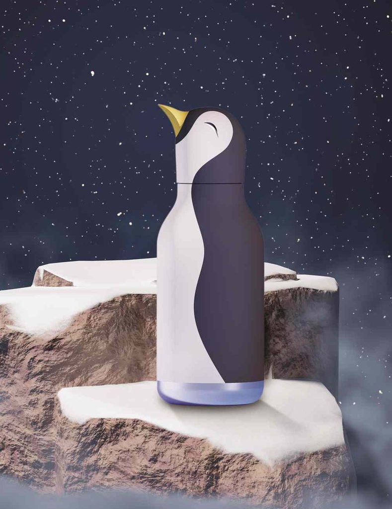 Isolierflasche Pinguin