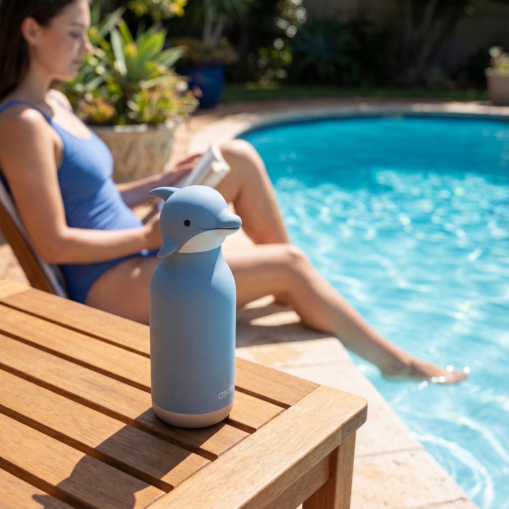 Isolierflasche Delfin