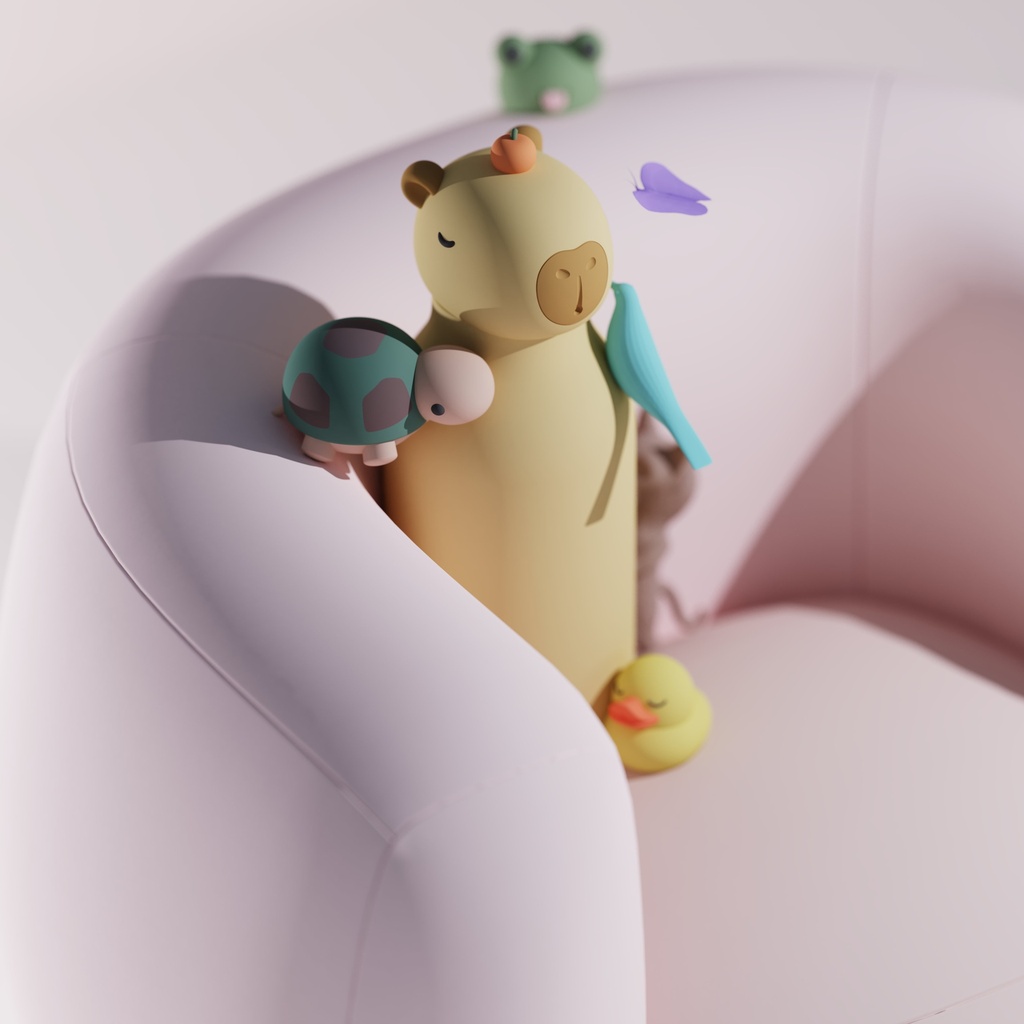 Isolierflasche Capybara