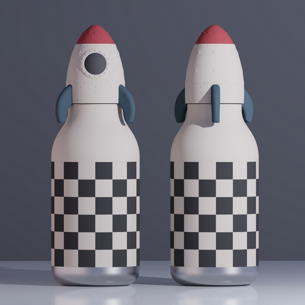 Isolierflasche Rakete