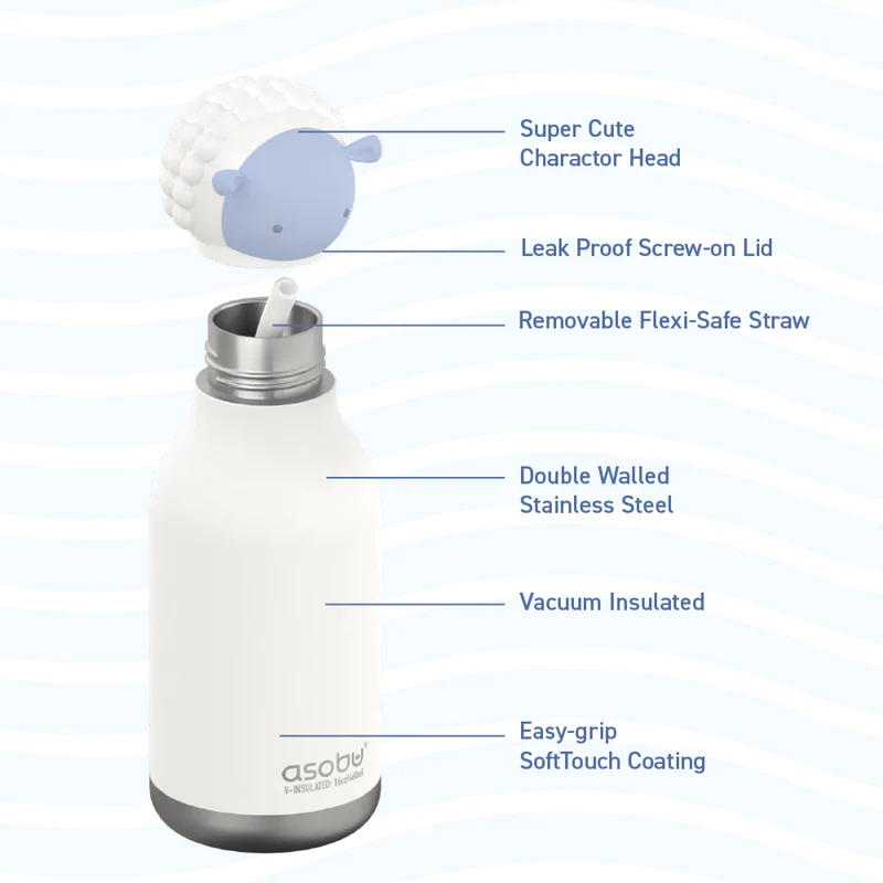 Isolierflasche Schaf