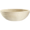 Set Gärkörbchen rund, mit Herz, Ø 24,5 x 8,5 cm, mit Bezug