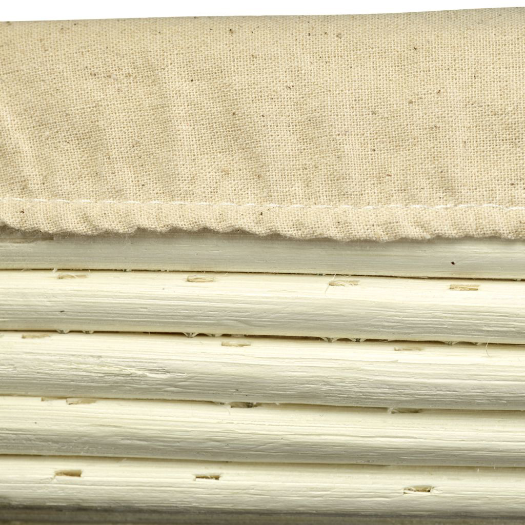 Set Gärkörbchen rund, mit Herz, Ø 24,5 x 8,5 cm, mit Bezug