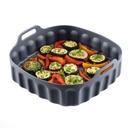 Silikonform f. Heißluftfrit. »Square mini«