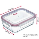 Glas-Frischhaltedose