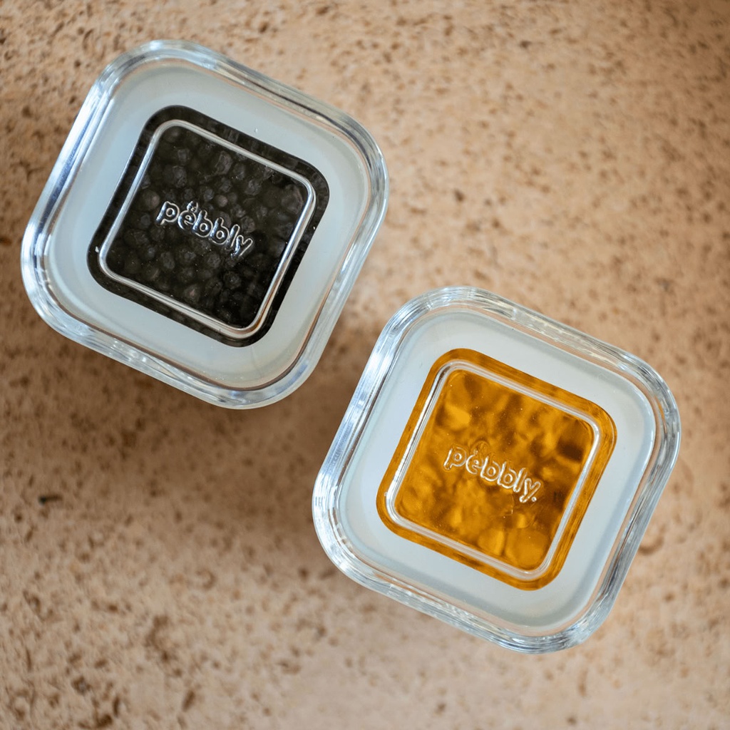 Gewürzdosen 2er-Set quadratisch