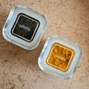 Gewürzdosen 2er-Set quadratisch