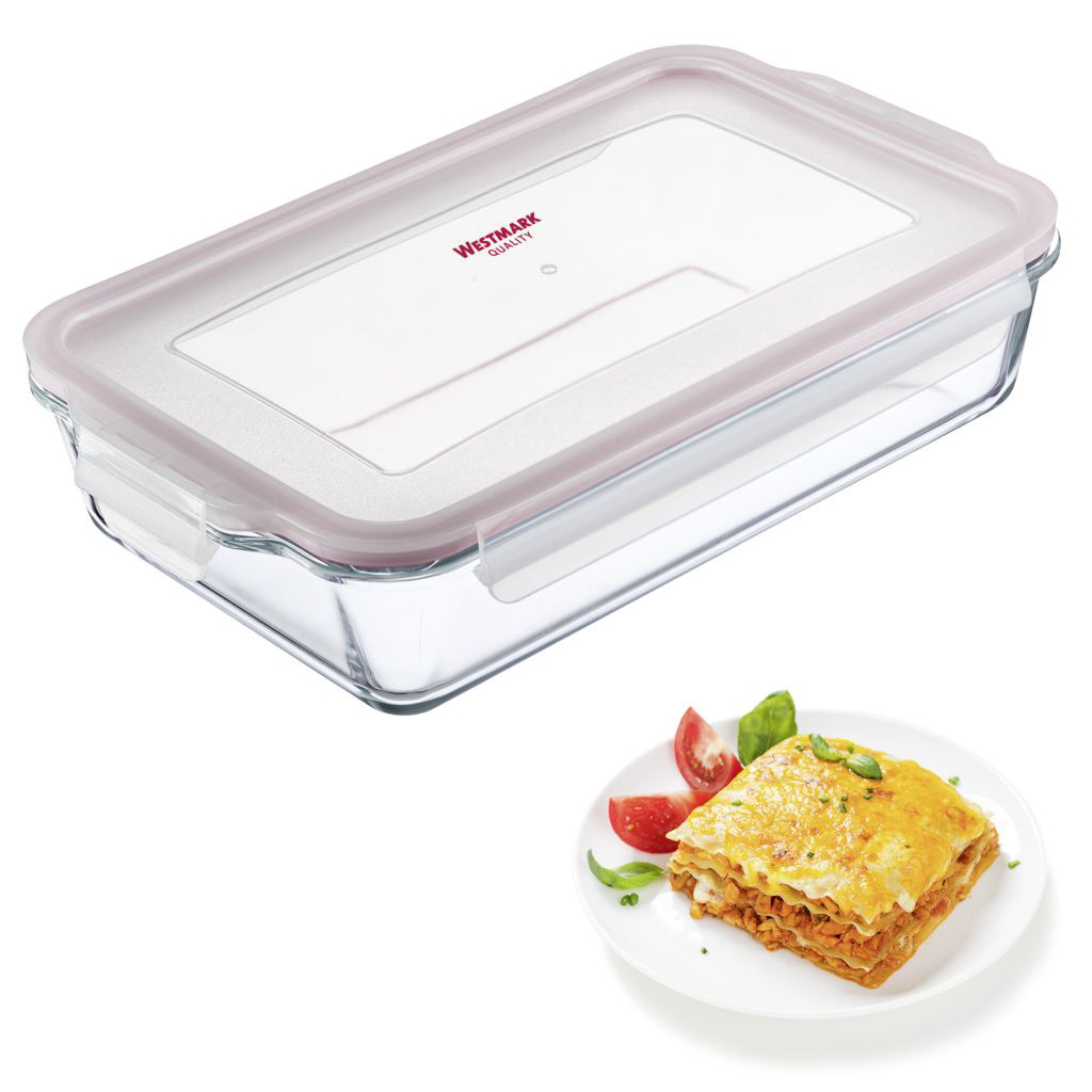 Glas-Auflaufform, 2200 ml