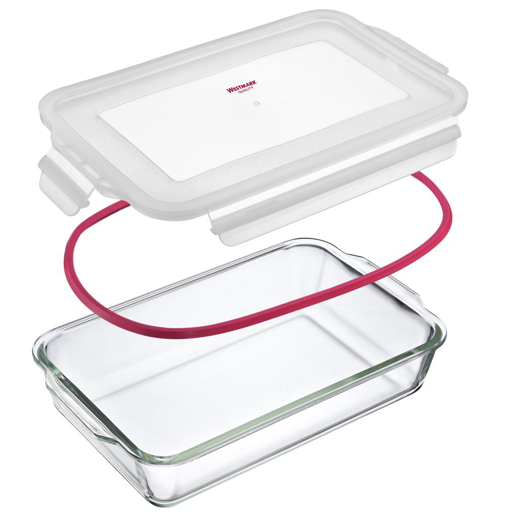 Glas-Auflaufform, 2200 ml