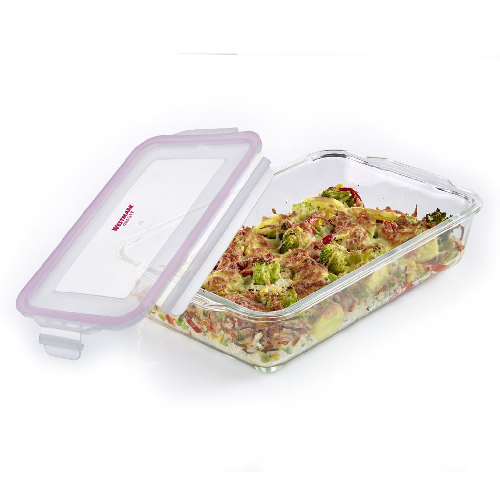 Glas-Auflaufform, 2200 ml