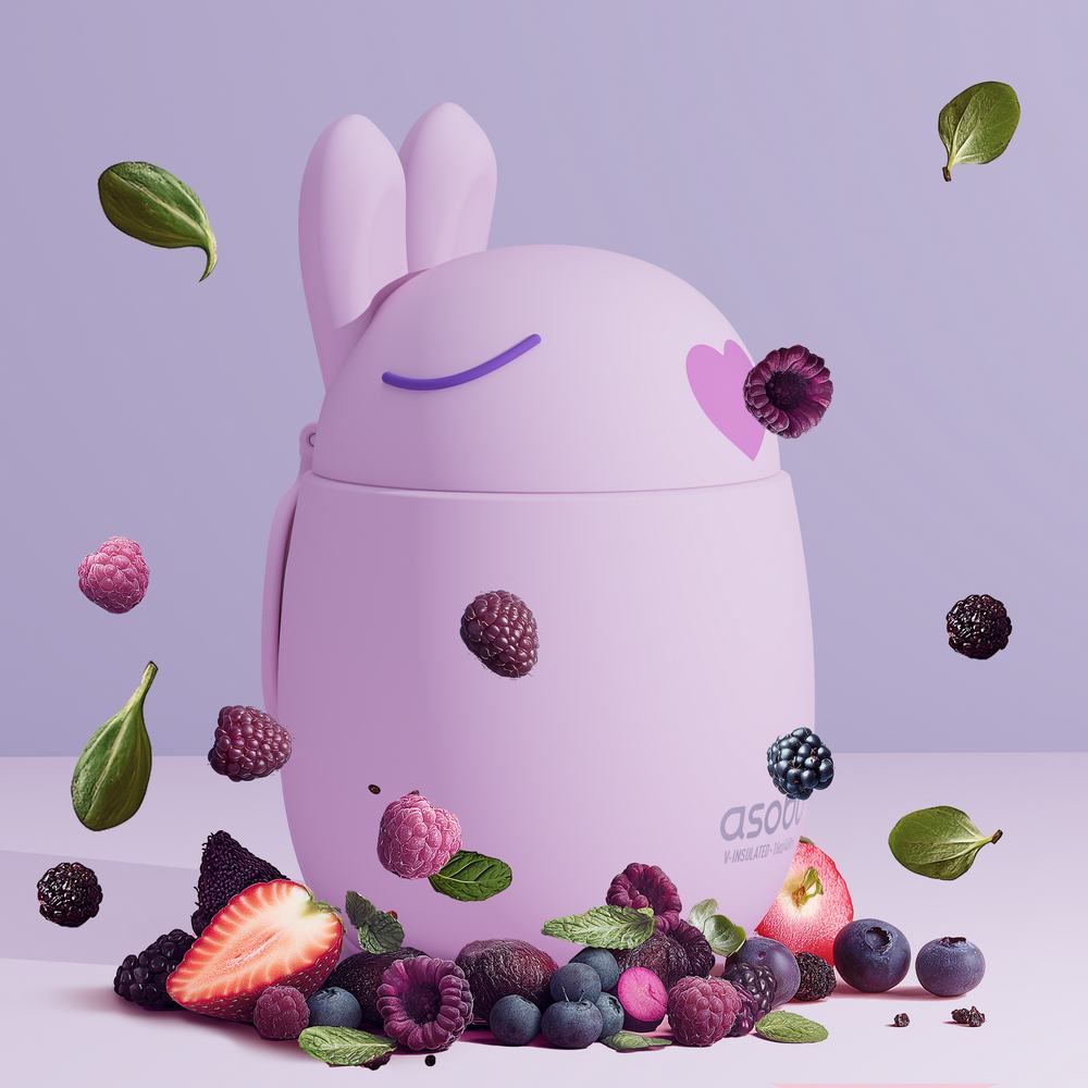 Thermobehälter für Essen Hase 600ml