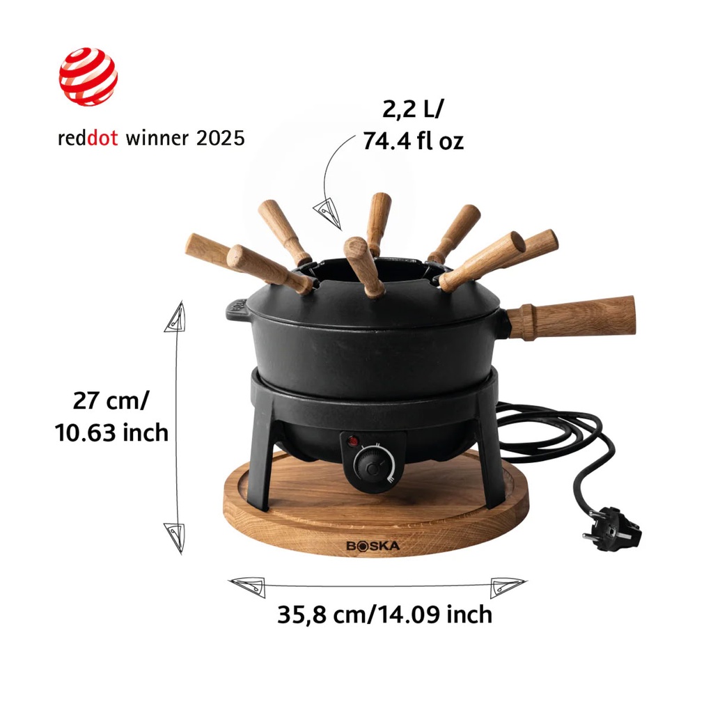 Elektrisches Fondue-Set Pro - 2,2 L